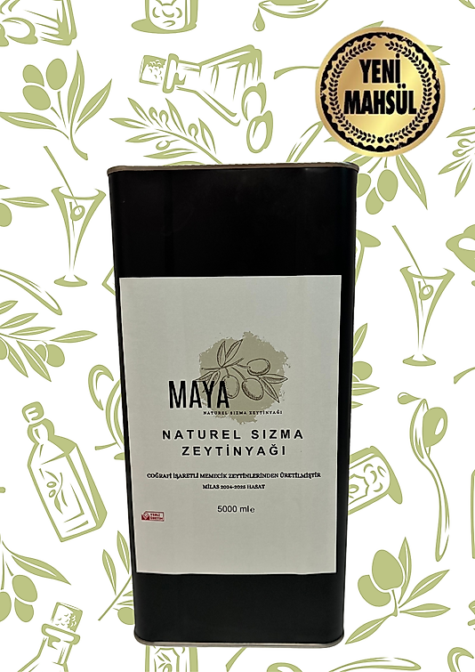 5 Lt - Naturel Sızma Zeytinyağı